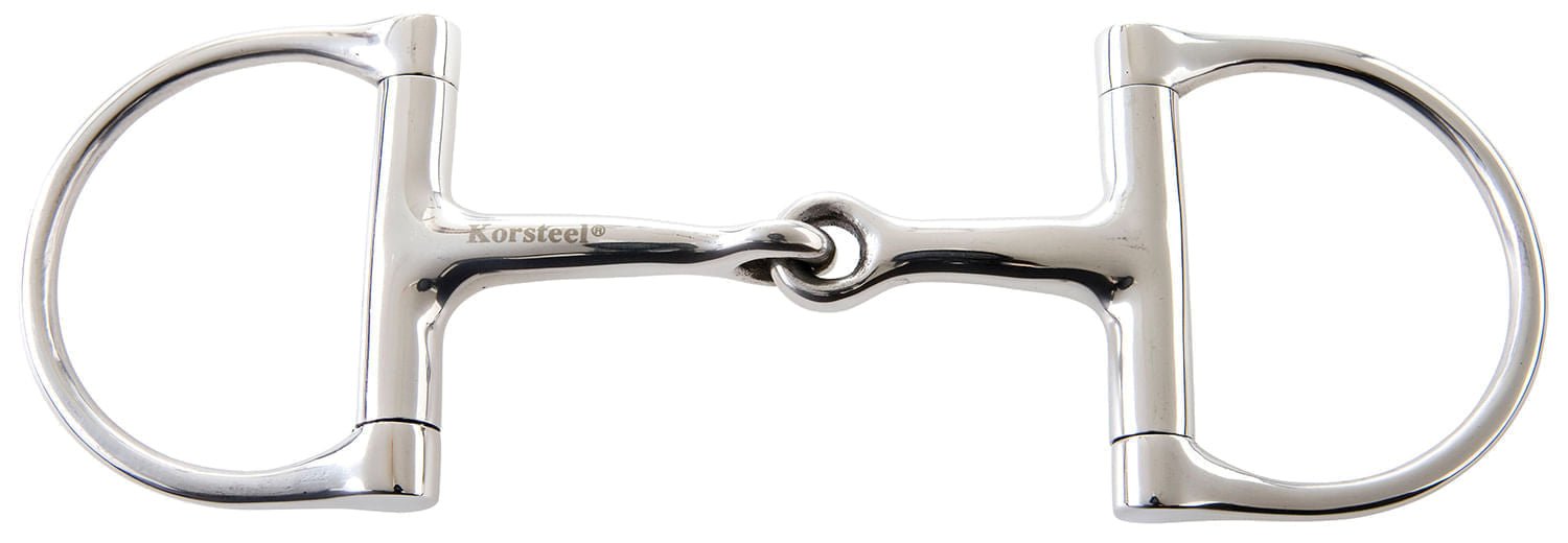 Korsteel Jointed Dee Ring Snaffle Bit, 5' - Jeffers - Horse Supplies > Horse Tack > Bridle Bits