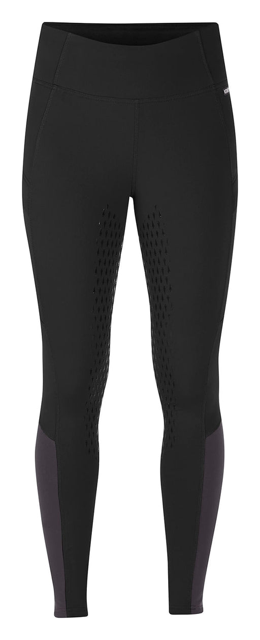 Kerrits Thermo Tech Full Leg Tight - Black/Obsidian XSmall 