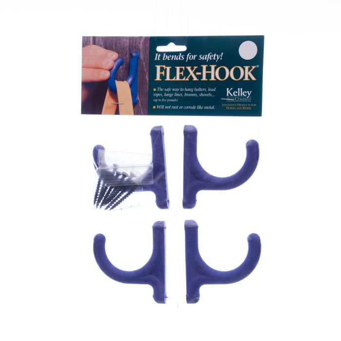 Kelly Flex-Hook, 4-pack - Purple  