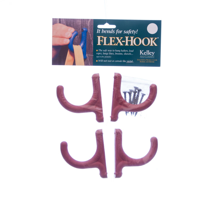 Kelly Flex-Hook, 4-pack - Red  