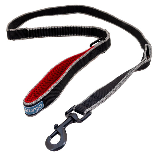 Kurgo 48' Springback Bungee Running Leash - Jeffers - Dog Supplies > Dog Apparel > Dog Collars, Harnesses, & Leashes