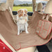 Kurgo Heather Hammock Dog Seat Cover, One Size, Heather Nutmeg - Jeffers - Animal & Pet Supplies > Animal & Pet Supplies