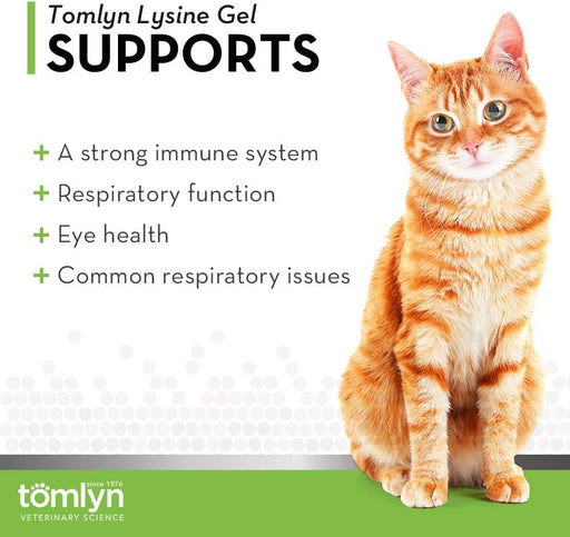 L - Lysine Immune Support Gel for Cats & Kittens - T6R5 - 5 oz - Maple - 2