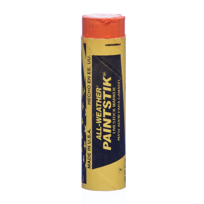 All-Weather Paintstik Livestock Marking Crayon - Orange  