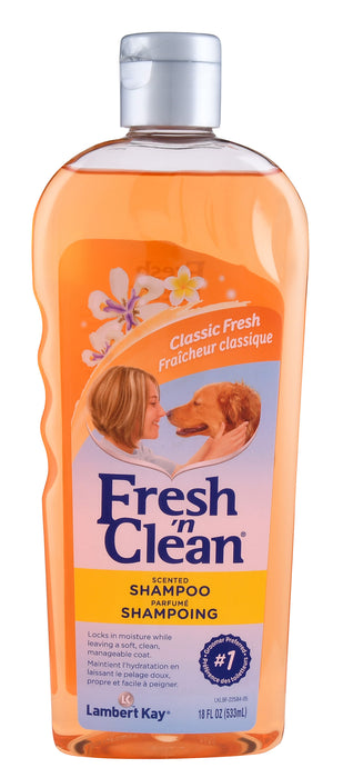 Fresh 'n Clean Shampoo for Dogs and Cats (Original) - 18 oz Fresh 'n Clean Shampoo  