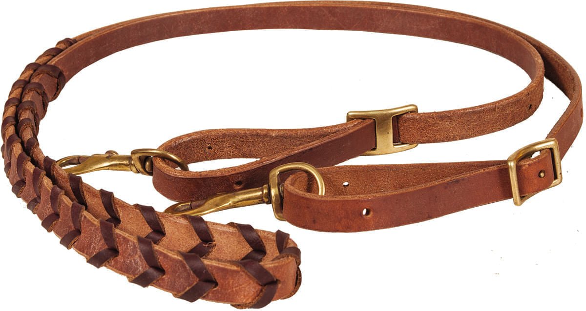 Laced Barrel Rein - Jeffers - Horse Supplies > Horse Tack > Reins