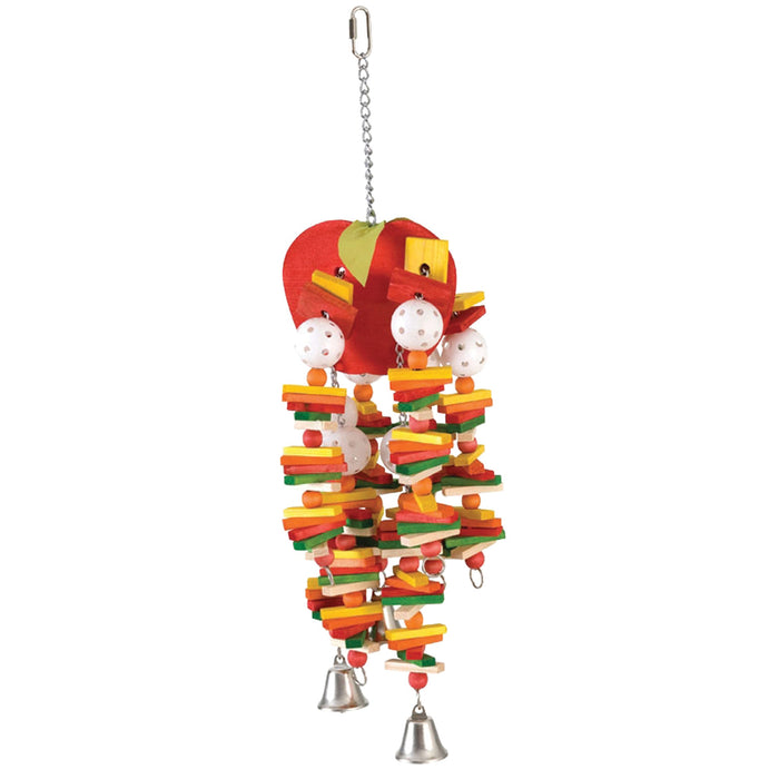 Large Apple Bird Toy, Red - Jeffers - Bird Supplies > Bird Supplies