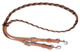 Latigo Leather Laced 5/8' Barrel Reins - Jeffers - Horse Supplies > Horse Tack > Reins