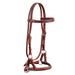Latigo Padded Leather Sidepull - BUFWC - Brown - Horse - 1