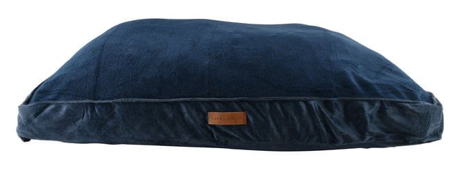 Laura Ashley Solid Plush Pillow Pet Bed, 36' x 27' x 4' - Jeffers - Dog Supplies > Dog Beds