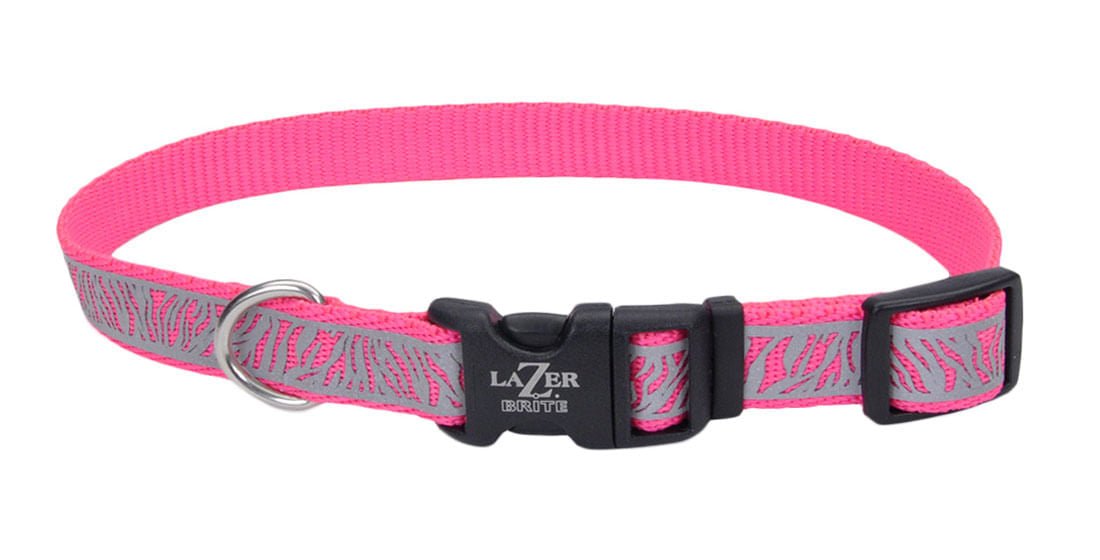 Lazer Brite 1' Dog Collar, 18' - 26' - Jeffers - Dog Supplies > Dog Apparel > Dog Collars, Harnesses, & Leashes