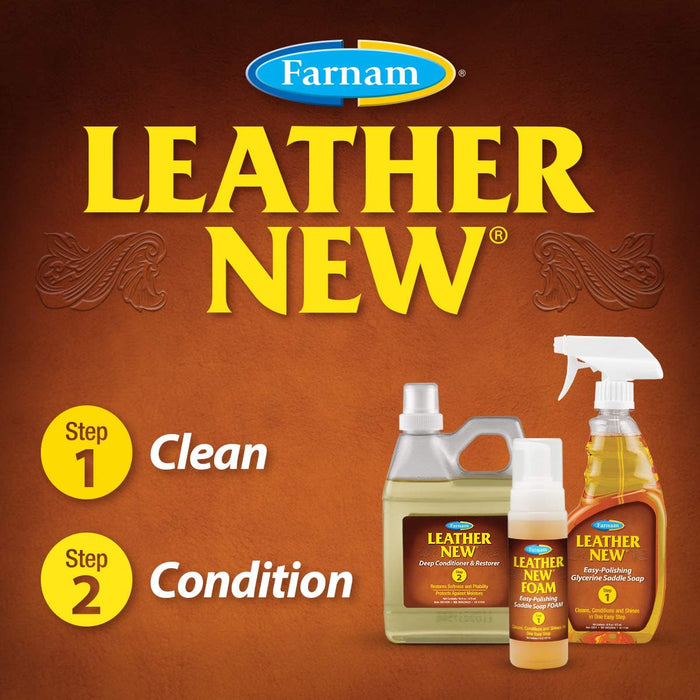 Leather New Deep Conditioner and Restorer - Jeffers - Horse Supplies > Riding Apparel & Accessories > Leather Care