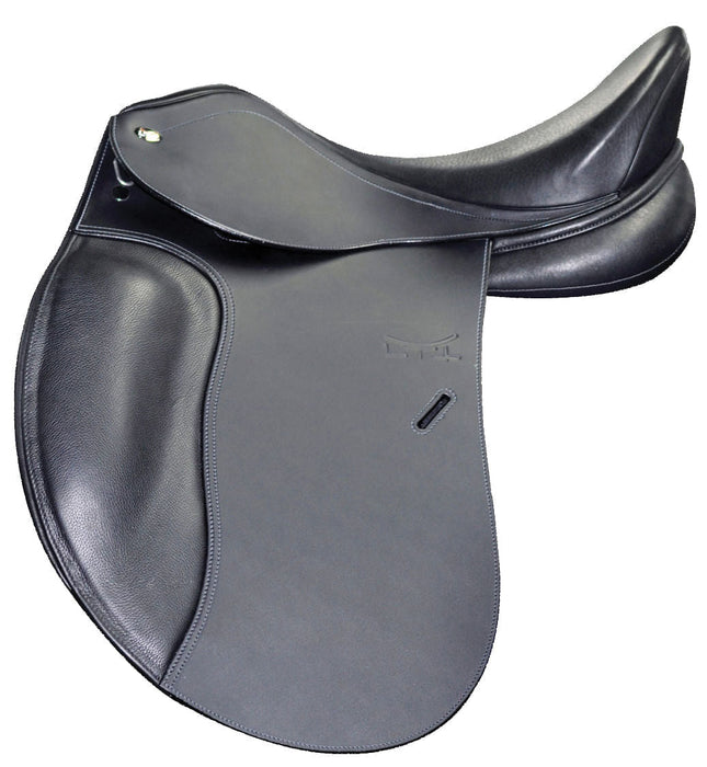 Letek Plus Dressage Saddle, Black - Jeffers - Horse Supplies > Horse Tack > Saddles