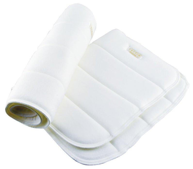 Lettia Collection No - Bow Wraps, White - Jeffers - Horse Supplies > Horse Boots & Leg Wraps