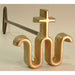 L&H Individual Character Freeze Brander – Copper Alloy Letter or Number - L5G0 - Single Character - 3" - 2