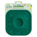 LickMat Slow Feeder Puzzle Mat for Dogs – Interactive, Non - Slip, BPA - Free Enrichment & Anxiety Relief - WO2BN - Green - 1 ct - 1