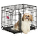 Life Stages ACE Double Door Crate for Dogs, Black, Small, 24' - Jeffers - Animal & Pet Supplies > Pet Carriers & Crates