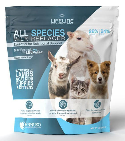 LIFELINE All - Species 26:24 Milk Replacer - Jeffers - Animal Health & Wellness > Vitamins & Supplements