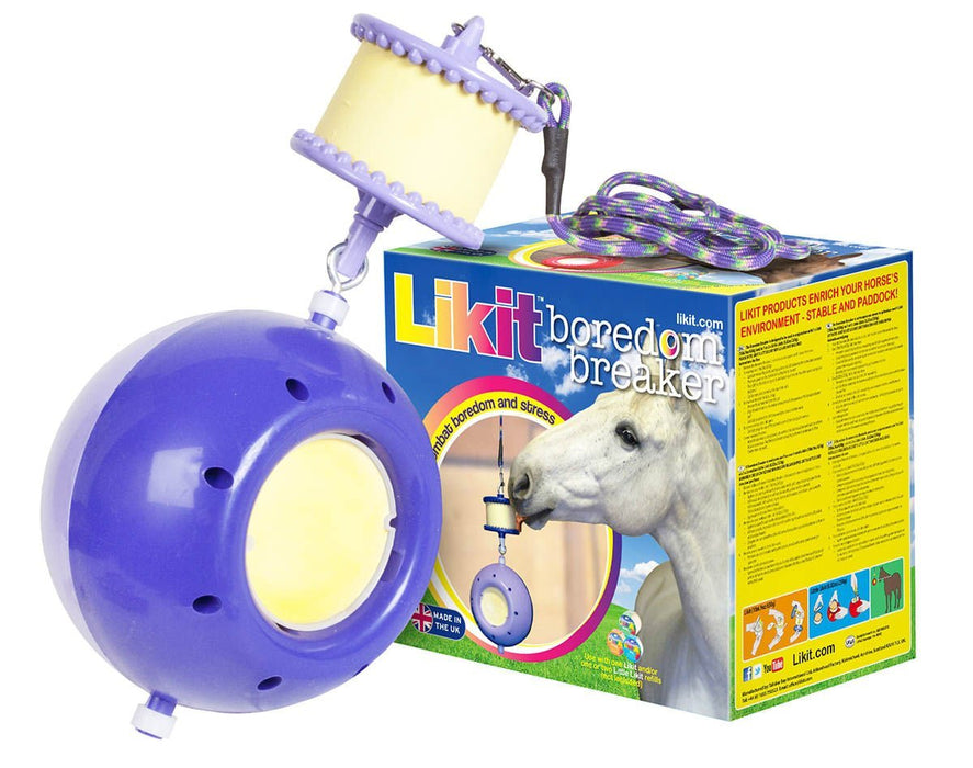 Likit Boredom Breaker for Horses - CA1F - Lilac - 3