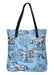 'Lila' Blue Toile Tote - Jeffers - Women > Accessories, Jewelry, Handbags