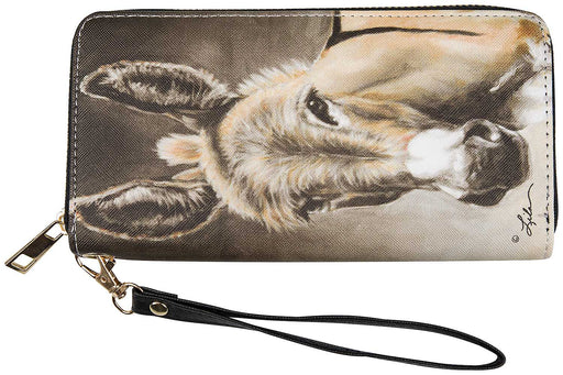 Lila Donkey Head Wallet with Wristlet - Jeffers - Women > Accessories, Jewelry, Handbags