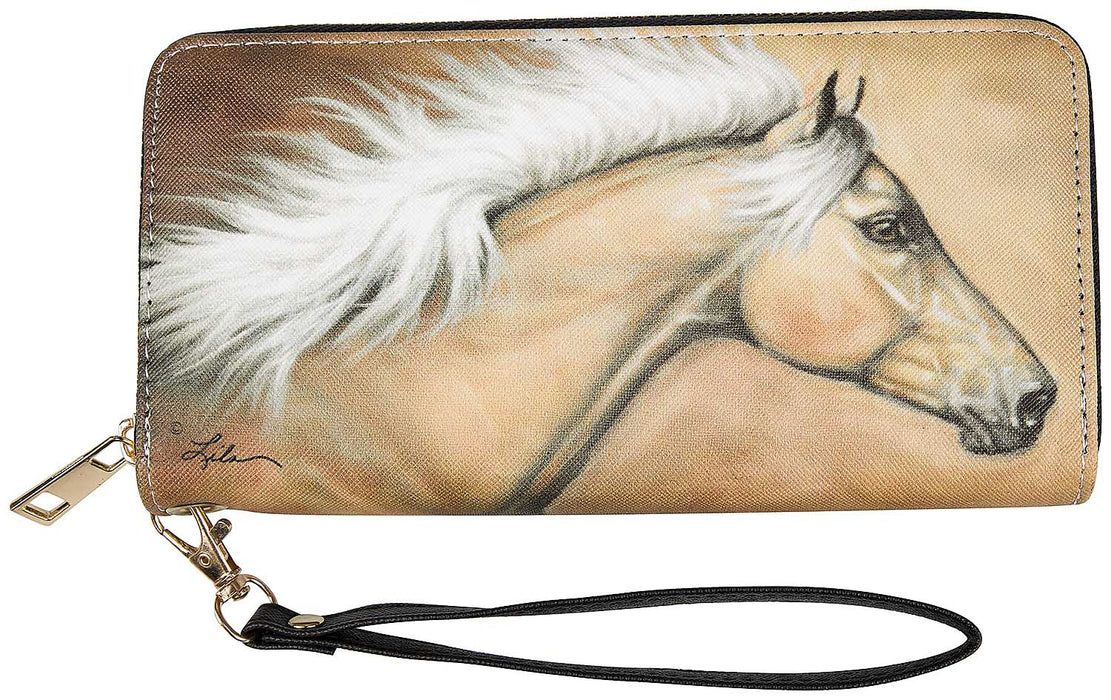 Lila Palomino Clutch Wallet with Wristlet - Jeffers - Women > Accessories, Jewelry, Handbags