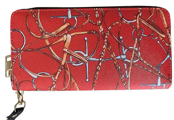 Lila Snaffle Bridle Clutch Wallet - Jeffers - Women > Accessories, Jewelry, Handbags