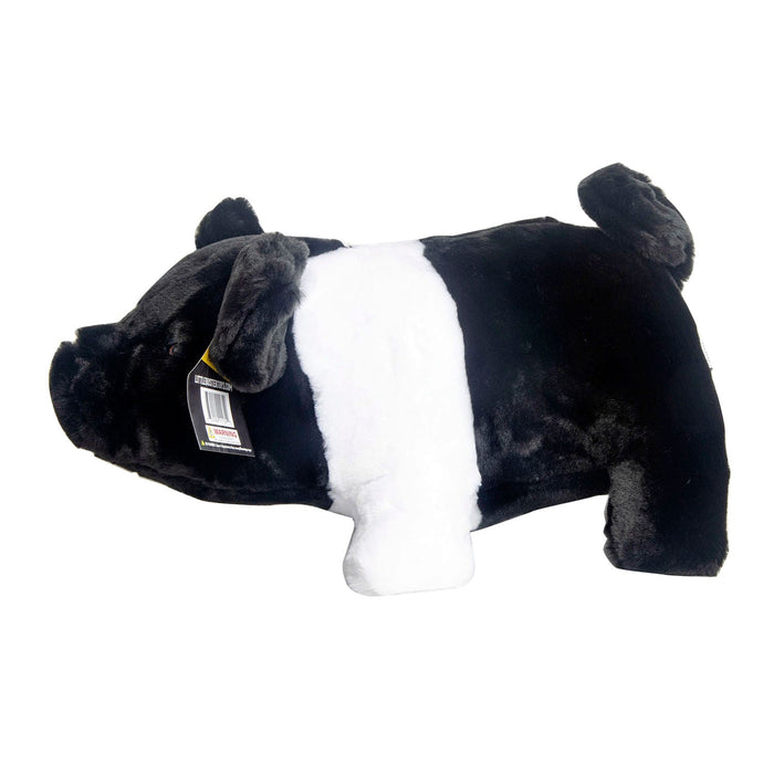 Little Buster Medium Plush Pig Hampshire, Black/White - Jeffers - Farm & Ranch Supplies > Farm & Ranch Supplies