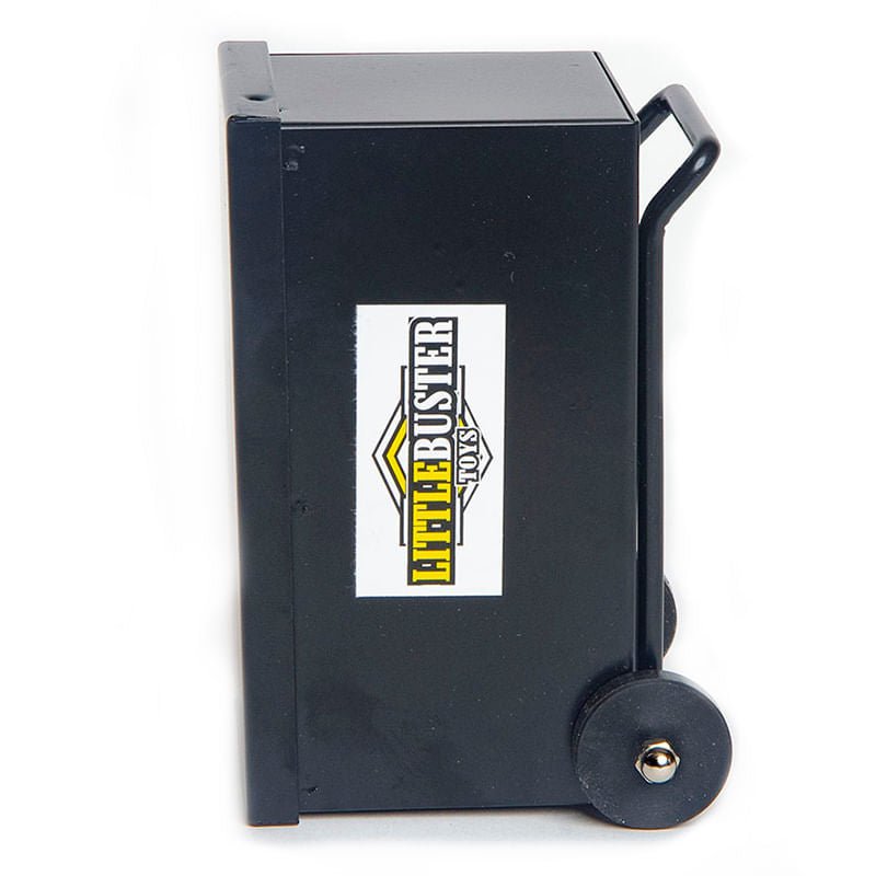 Little Buster Upright Show Box with Dolly, Black — Jeffers