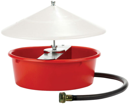 Little Giant Automatic Chicken Waterer w/ Cover, 5 quart - Jeffers - Farm & Ranch Supplies > Livestock Feeders & Waterers