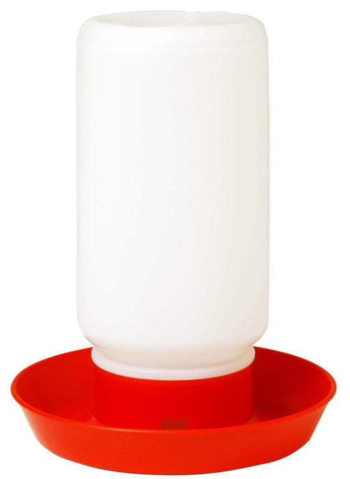 Little Giant Chicken Waterer 1 Qt Plastic Jar and Base - Jeffers - Farm & Ranch Supplies > Livestock Feeders & Waterers