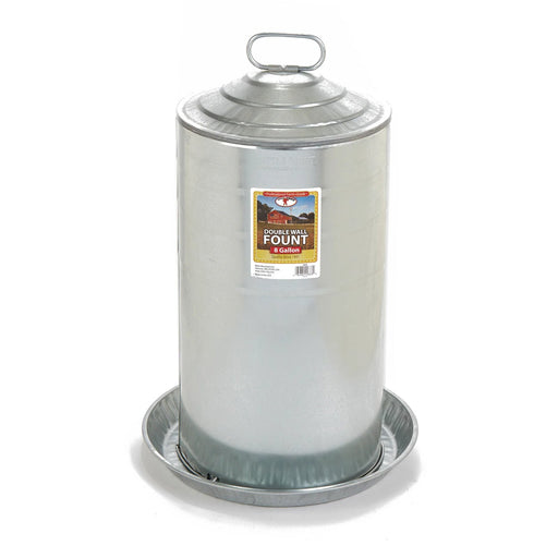 Little Giant Double Wall Fountain Poultry & Chicken Waterer - BEFD - 8 gallons - 2
