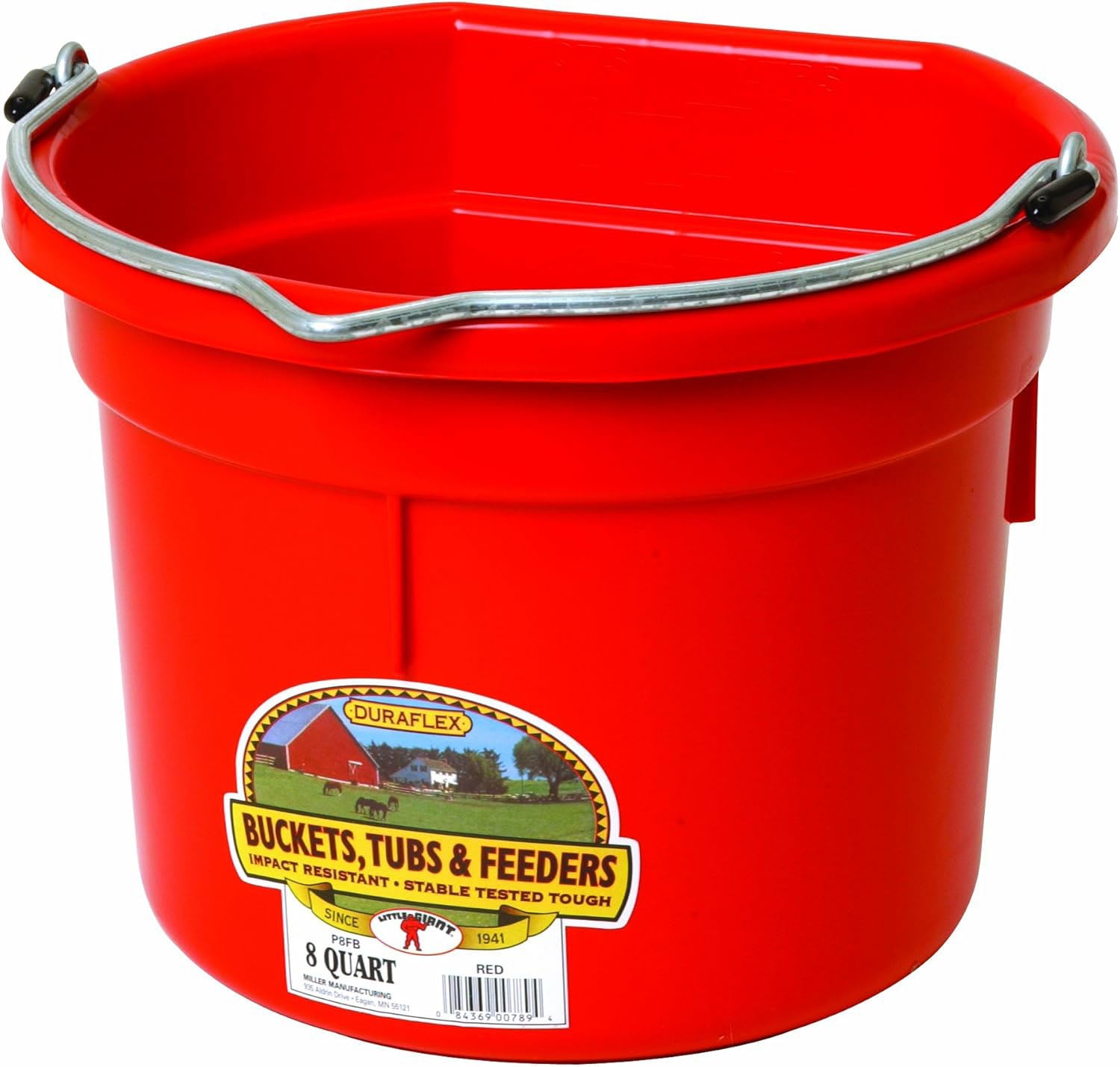 Little Giant Flatback Bucket for Livestock, 5 gallon — Jeffers