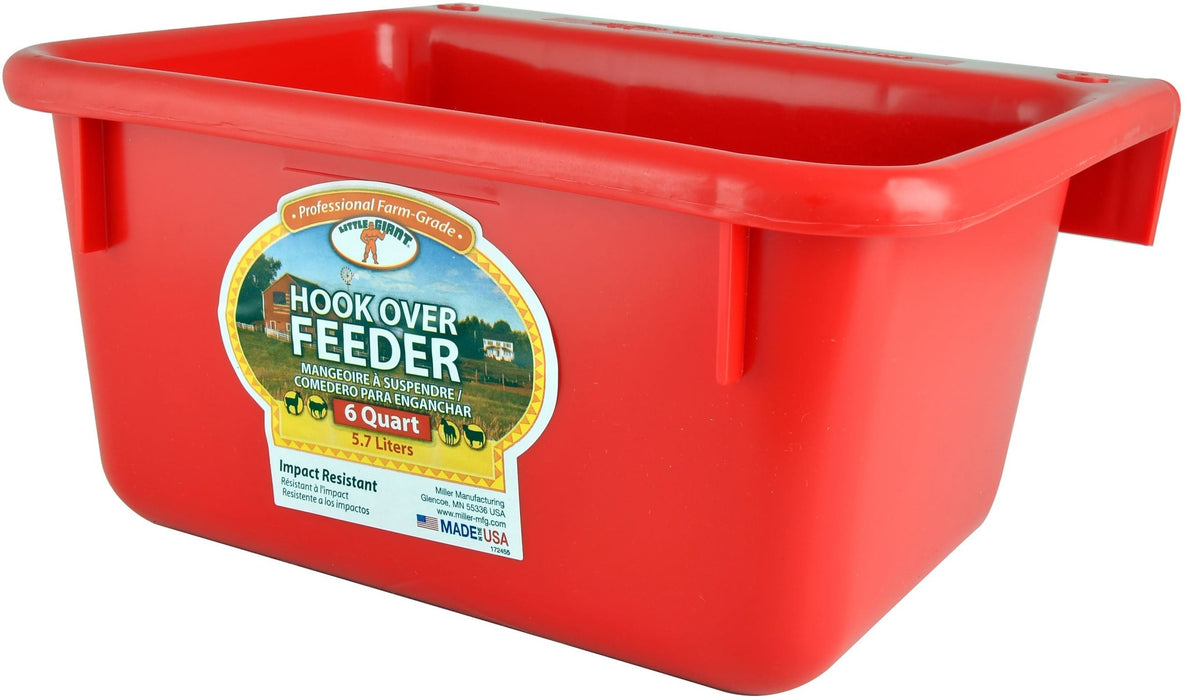 Little Giant Mini Feeder, 6 qt - Jeffers - Farm & Ranch Supplies > Livestock Feeders & Waterers