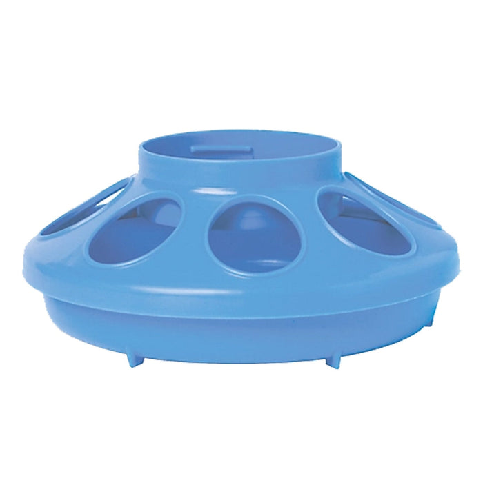 Little Giant Plastic Chicken Feeder Base - M31B4 - Berry Blue - 13