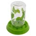 Lixit Chicken Waterer/Feeder with Reversible Base - L8L5 - 1 Gallon - 8
