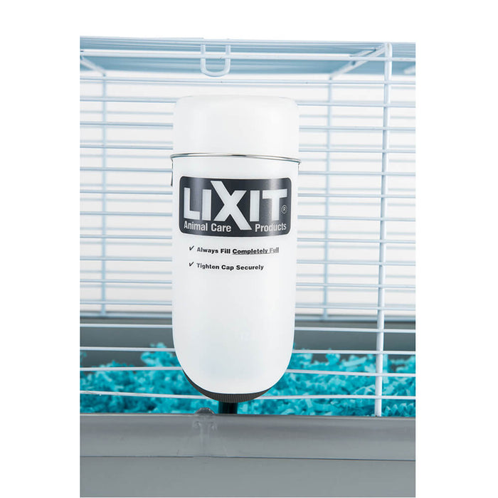 Lixit Plastic Wide Mouth Bottle - Jeffers - Animal & Pet Supplies > Pet Bowls, Feeders & Waterers