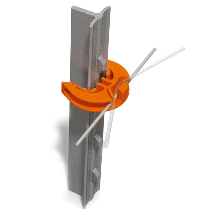 Lock Jawz T - Post Insulator - Jeffers - Farm & Ranch Supplies > Fencing & Barriers