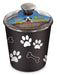 Loving Pets Bella Dog and Cat Treat Canister, Espresso - Jeffers - Animal & Pet Supplies > Pet Bowls, Feeders & Waterers