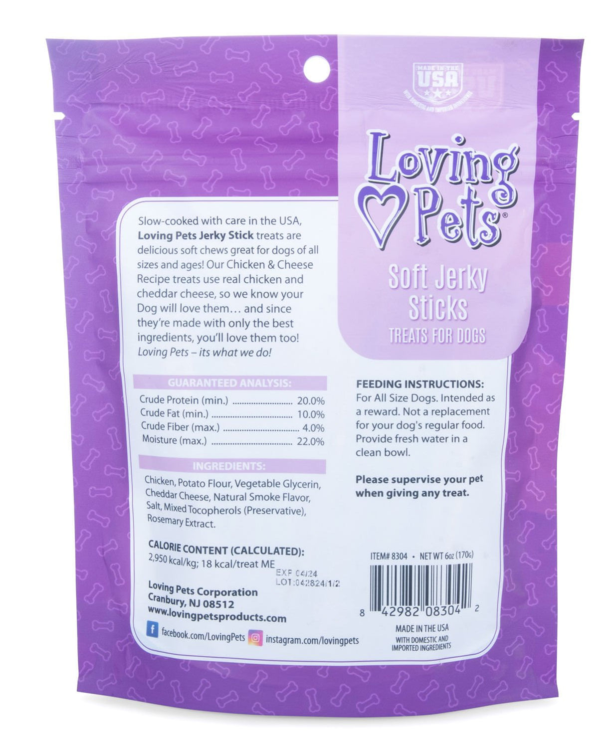 Loving Pets Soft Jerky Dog Treats, Great for Senior Dogs — Jeffers