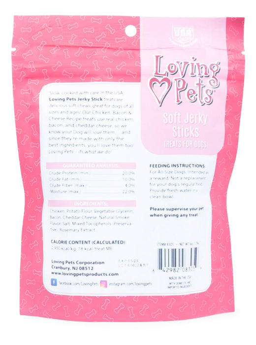 Loving Pets Soft Jerky Treats, 6 oz - Jeffers - Dog Supplies > Dog Treats > Jerky & Sausages