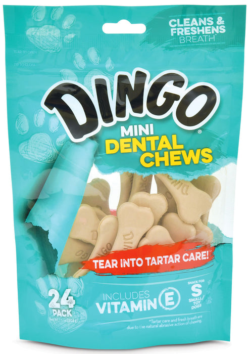 Mini Dingo Dental Chews, 24 ct. - 24 ct Mini Dingo Dental Chews  