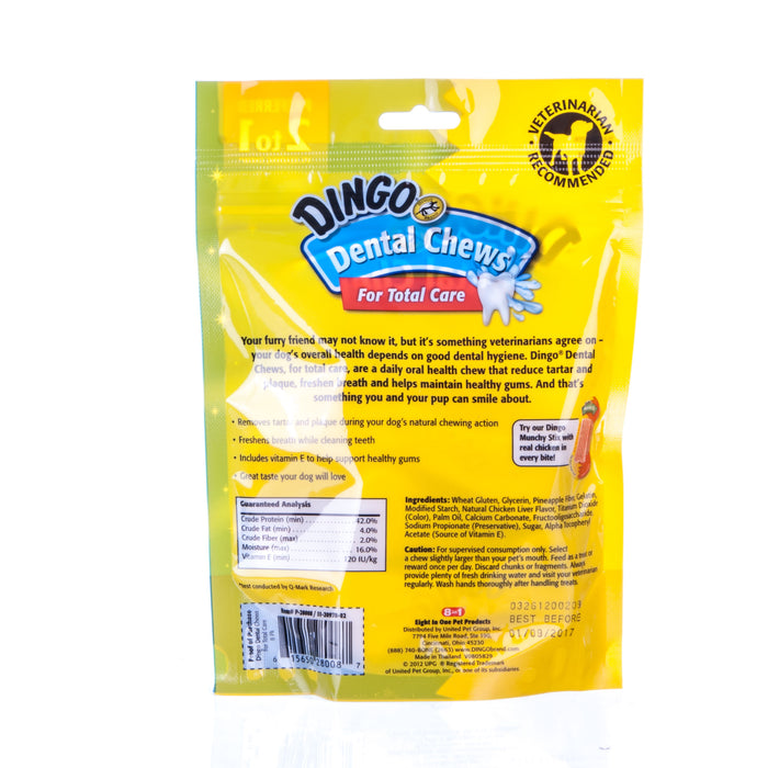 Mini Dingo Dental Chews, 24 ct. -   