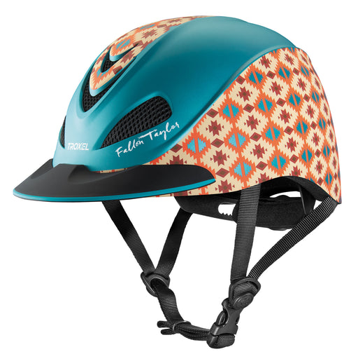 Troxel Fallon Taylor Helmet - Teal Aztec XSmall 