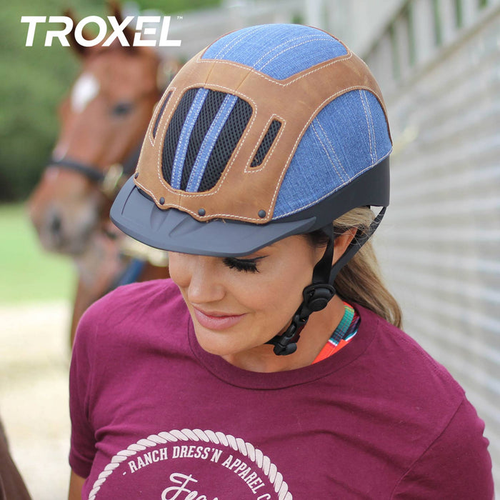 Troxel Sierra Helmet - Denim Medium 