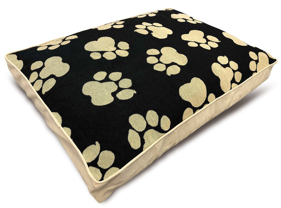 Luxury Jacquard Pet Pillow Bed, 36'L x 27'W x 4'H - Jeffers - Dog Supplies > Dog Beds