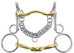 M Toulouse Short Shank Curb & Bradoon Set - Jeffers - Horse Supplies > Horse Tack > Bridle Bits