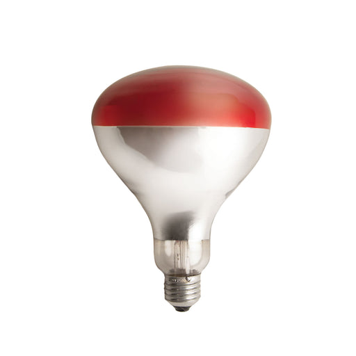 Red Heat Lamp Bulb, 250 watt/120v -   