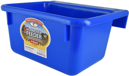 Little Giant Mini Feeder, 6 qt - Blue  