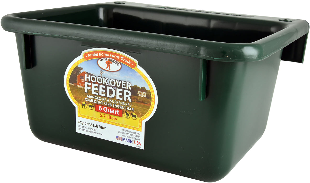 Little Giant Mini Feeder, 6 qt - Green  